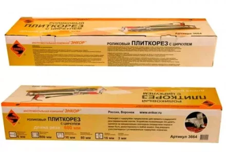 Плиткорез 600мм циркуль Энкор 3664 купить в Кургане