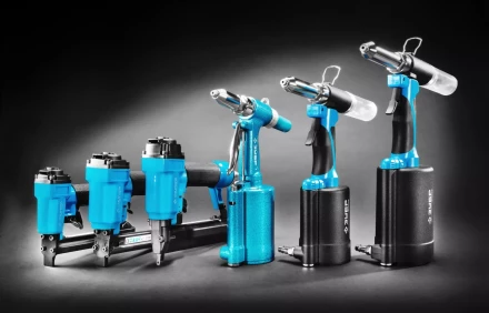 Степлер (скобозабиватель) пневматический для скоб тип 80 (6-16 мм) 3191 серия ПРОФЕССИОНАЛ купить в Кургане