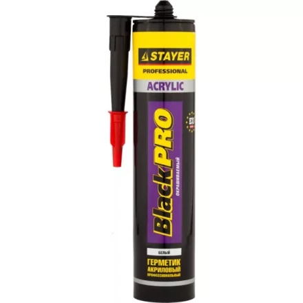 Герметик STAYER &quot;MASTER&quot; акриловый, белый, 260мл 41211-0_z01 купить в Кургане