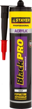 Герметик STAYER &quot;MASTER&quot; акриловый, белый, 260мл 41211-0_z01 купить в Кургане