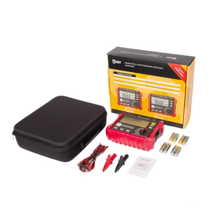 Тестер сопротивления изоляции до 200 ГОм КВТ KT 5205 PROLINE (89639) купить в Кургане