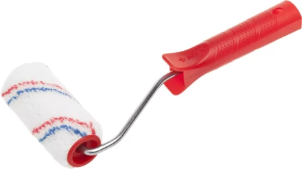 МИДИ-валик ЗУБР &quot;МАСТЕР&quot; &quot;ГИРПАИНТ&quot;, полиакрил 10мм, ручка 6мм, d=32/100мм 03510-10_z01 купить в Кургане