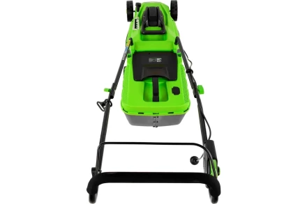 Газонокосилка электрическая L1500, 1500 Вт, ширина 33 см, 5 уровней, пластиковый травосборник 35 л Сибртех 96677 купить в Кургане