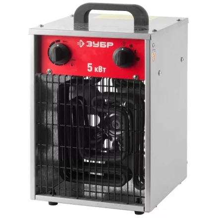 Пушка ЗУБР &quot;ЭКСПЕРТ&quot; тепловая, электрическая, 380В, 5 кВт ЗТПЭ-5.0-Ф купить в Кургане