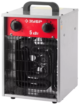 Пушка ЗУБР &quot;ЭКСПЕРТ&quot; тепловая, электрическая, 380В, 5 кВт ЗТПЭ-5.0-Ф купить в Кургане