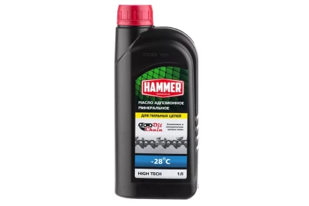 Масло для пильных цепей HAMMER 502-003, 1л купить в Кургане