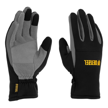 Перчатки универсальные, искусственный мех, работа с сенсорным экраном, размер 9// Denzel 68087 купить в Кургане