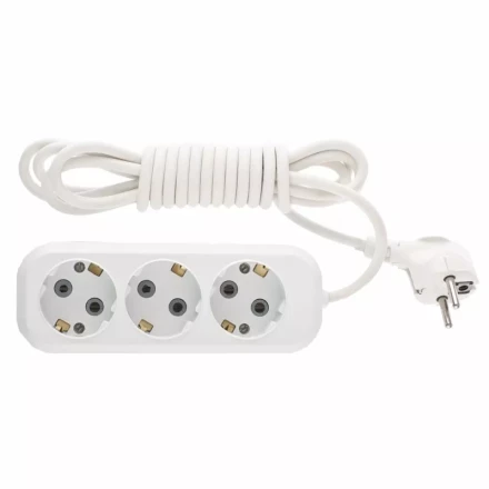 Удлинитель бытовой серия УХз-10-310 с заземлением 10м 3 роз. 10А DENZEL 95969 купить в Кургане