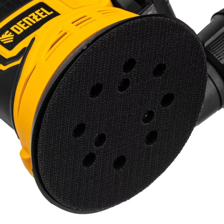 Машина шлифовальная эксцентриковая аккумуляторная Denzel 28470 COS-125, 18В Li-Ion купить в Кургане