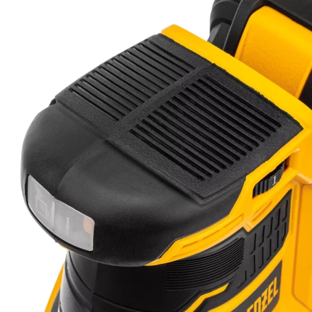 Машина шлифовальная эксцентриковая аккумуляторная Denzel 28470 COS-125, 18В Li-Ion купить в Кургане