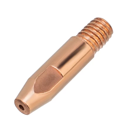 Токосъемный наконечник под проволоку 1,2 мм, М6х28, E-CU, 20 шт для MIG горелки тип 24 Denzel 93648 купить в Кургане