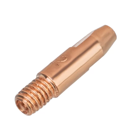 Токосъемный наконечник под проволоку 1,2 мм, М6х28, E-CU, 20 шт для MIG горелки тип 24 Denzel 93648 купить в Кургане