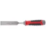 Долото-стамеска 24 мм 60 CrV трехкомпонентная обрезиненная рукоятка MATRIX 24759 купить в Кургане
