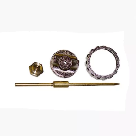 Ремкомплект для краскораспылителя 4 предмета: сопло 1,5 мм + игла + форсунка + зажим сопла  MATRIX 57382 купить в Кургане