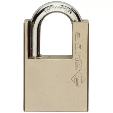 Замок навесной ЗУБР &quot;серия 223&quot; с защитой дужки, 40мм 4-37223-40 купить в Кургане