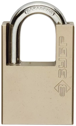 Замок навесной ЗУБР &quot;серия 223&quot; с защитой дужки, 40мм 4-37223-40 купить в Кургане