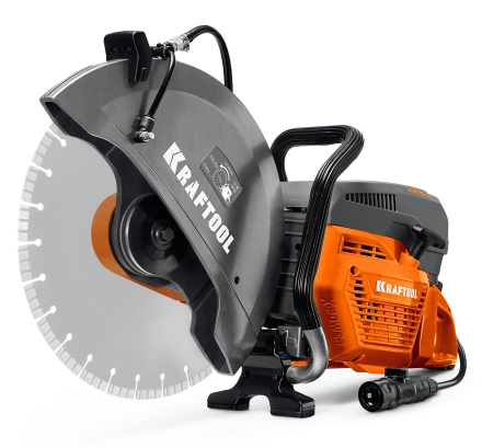 KRAFTOOL 4800 Вт, 400 мм, без диска, бензорез по бетону (бетонорез) (K970-16) купить в Кургане