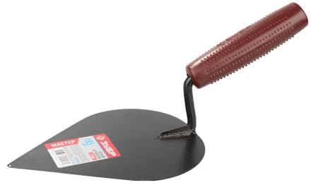 Кельма штукатура ЗУБР "МАСТЕР" с деревянной усиленной ручкой КШ 0825-3 купить в Кургане