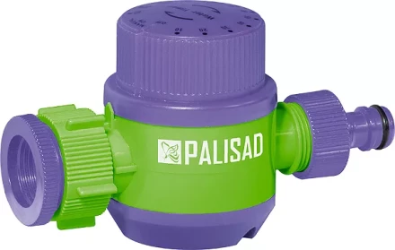 Таймер для полива до 2 часов, механический  PALISAD 66190 купить в Кургане