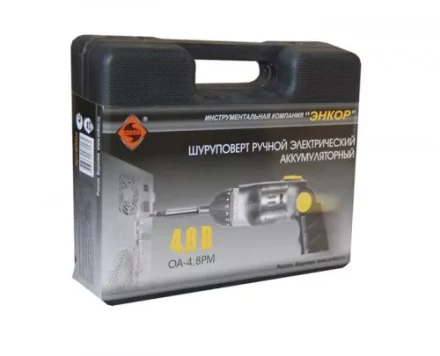 Отвертка аккумуляторная ОА-48РМ кейс+набор 50002 купить в Кургане