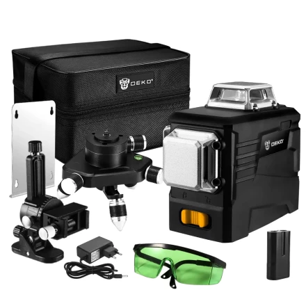 Построитель лазерных плоскостей DEKO DKLL12PG3, 065-0274 купить в Кургане