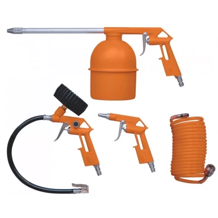 Набор пневмоинструментов Кратон ATS-02 4 пр. 3 01 02 037 купить в Кургане