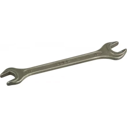 Ключ рожковый ЗУБР, серия &quot;Т-80&quot;, оцинкованный, 12х13мм 2701-12-13 купить в Кургане