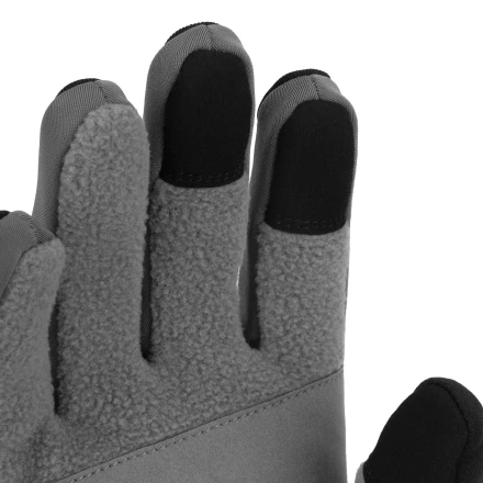 Перчатки универсальные, искусственный мех, работа с сенсорным экраном, размер 10// Denzel 68088 купить в Кургане