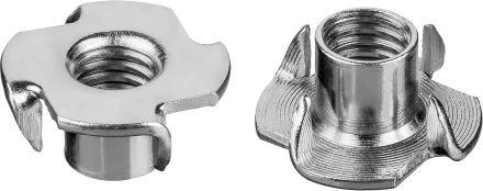 ЗУБР DIN 1624, M4 x 8 мм, цинк, 5 кг, врезная гайка (303780-04) купить в Кургане