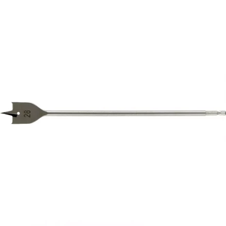 Сверло по дереву перовое удлиненное 28 х 300 мм 6-гранный хвостовик MATRIX 704028 купить в Кургане