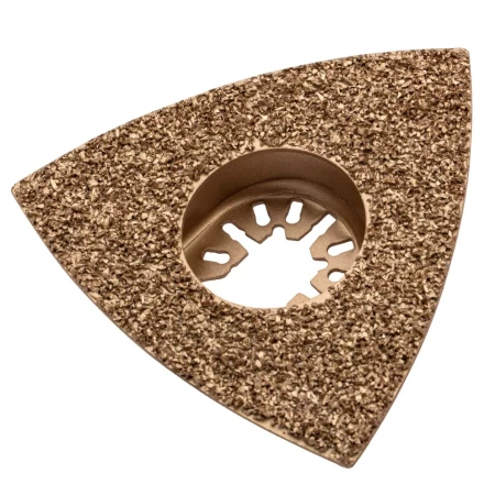 Насадка для МФИ шлифовальная дельтавидная Denzel 782323, HM, по плитке и дереву, 78 мм купить в Кургане