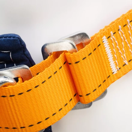 Удерживающая привязь безлямочная Сибртех 89505, модель УП I, прошитый высокий кушак купить в Кургане