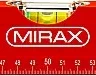 Уровень коробчатый MIRAX, 2 ампулы, крашеный, 1000мм 34602-100_z02 купить в Кургане