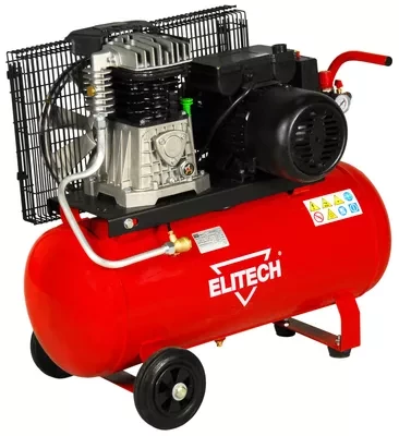 Компрессор масляный поршневой ременной Elitech КР50 купить в Кургане