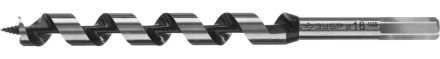 ЗУБР. Сверло по дереву, спираль Левиса, HEX хвостовик, 18х235мм 2948-235-18_z01 купить в Кургане