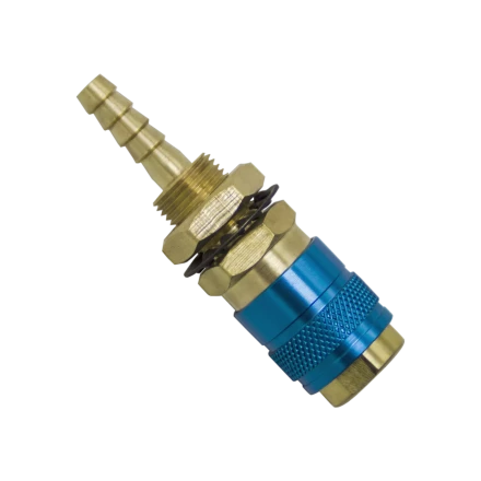 Быстросъемное соединениес резъбовой втулкой М NW5- штуцер 6 мм (Blue) FA3085 купить в Кургане