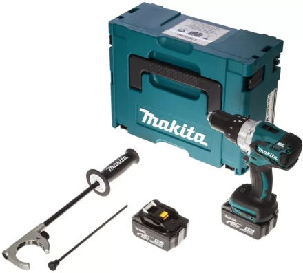 Дрель-шуруповерт аккумуляторная Makita DHP481RTE купить в Кургане