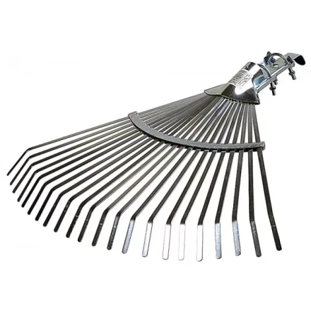 Грабли веерные RACO регулируемые, 22 плоских зубца, гальванизир. покр., 300-450мм 4231-53/736 купить в Кургане