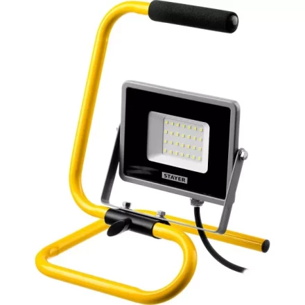 Прожектор LEDPro светодиодный, STAYER Profi 57135-30, переносной с подставкой, 30Вт 57135-30 купить в Кургане