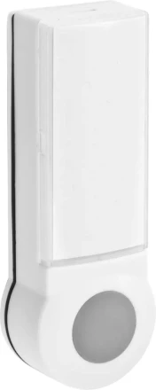 Кнопка СВЕТОЗАР для звонка, с индикацией включения, цвет белый, 220В 58307 купить в Кургане