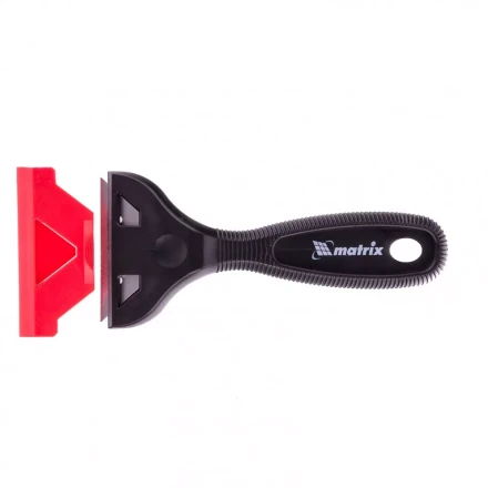 Скребок пластмассовый с трапециевидным сменным лезвием Matrix 79546 купить в Кургане
