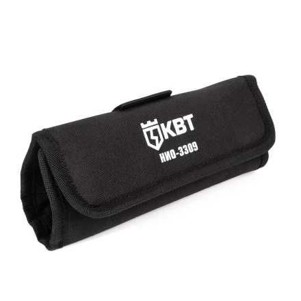 Диэлектрическая динамометрическая отвертка VDE КВТ НИО-3309 со сменными битами SLIM, 9 шт. (78279) купить в Кургане