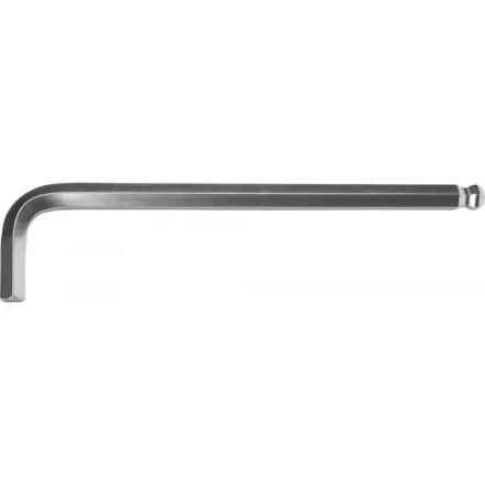 Ключ KRAFTOOL &quot;INDUSTRIE&quot; имбусовый, длинный c шариком, Cr-Mo, хромосатинированное покрытие, HEX 17 27437-17 купить в Кургане