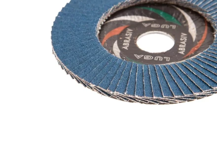 Круг Лепестковый Торцевой (КЛТ) HAMMER КЛТ 1 Ф125х22 Р80 213-036 купить в Кургане