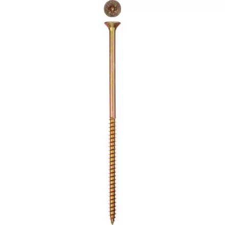 Шурупы ЗУБР &quot;МАСТЕР&quot; по дереву желтопассивированные, 6.0x160мм, 4шт 300396-60-160 купить в Кургане