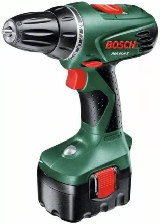 Аккумуляторная дрель BOSCH PSR 14,4-2 1 аккумулятор (0.603.951.G20) купить в Кургане