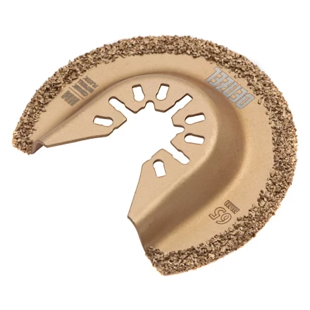 Насадка для МФИ режущая полукруг Denzel 782325, HM, по плитке, 63 мм купить в Кургане