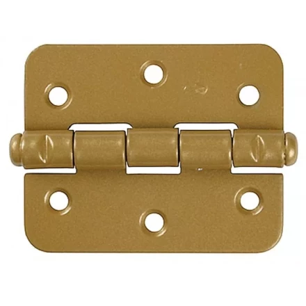 Петля накладная стальная &quot;ПН-60&quot;, цвет золотой металлик, универсальная, 60мм 37633-60 купить в Кургане