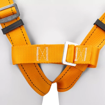 Удерживающе-страховочная привязь Сибртех 89507, модель УСП II, наплечные и набедренные лямки, высокий кушак купить в Кургане