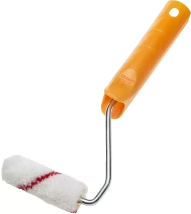 Мини-валик NYLON ПОЛИАМИД малярный в сборе, ворс 8мм, бюгель 6мм, 15х70мм, STAYER Master 03-0506-07_z01 купить в Кургане